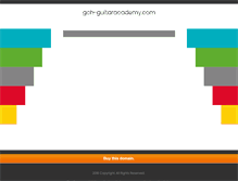 Tablet Screenshot of gch-guitaracademy.com